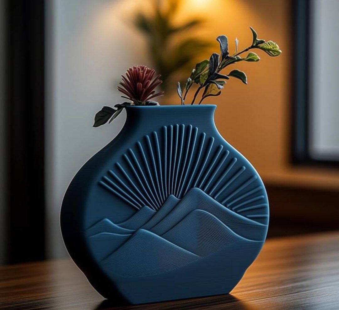 vase sunrise