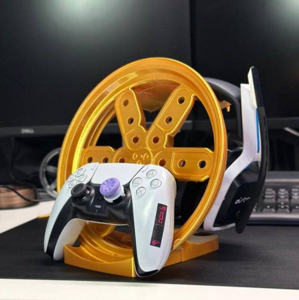 Support casque et manette