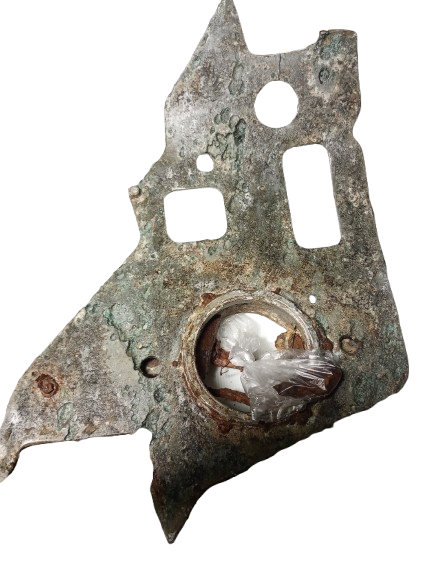 Avro Lancaster bomber rear turret part.