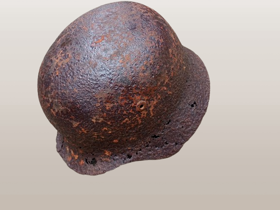 German relic helmet ww2