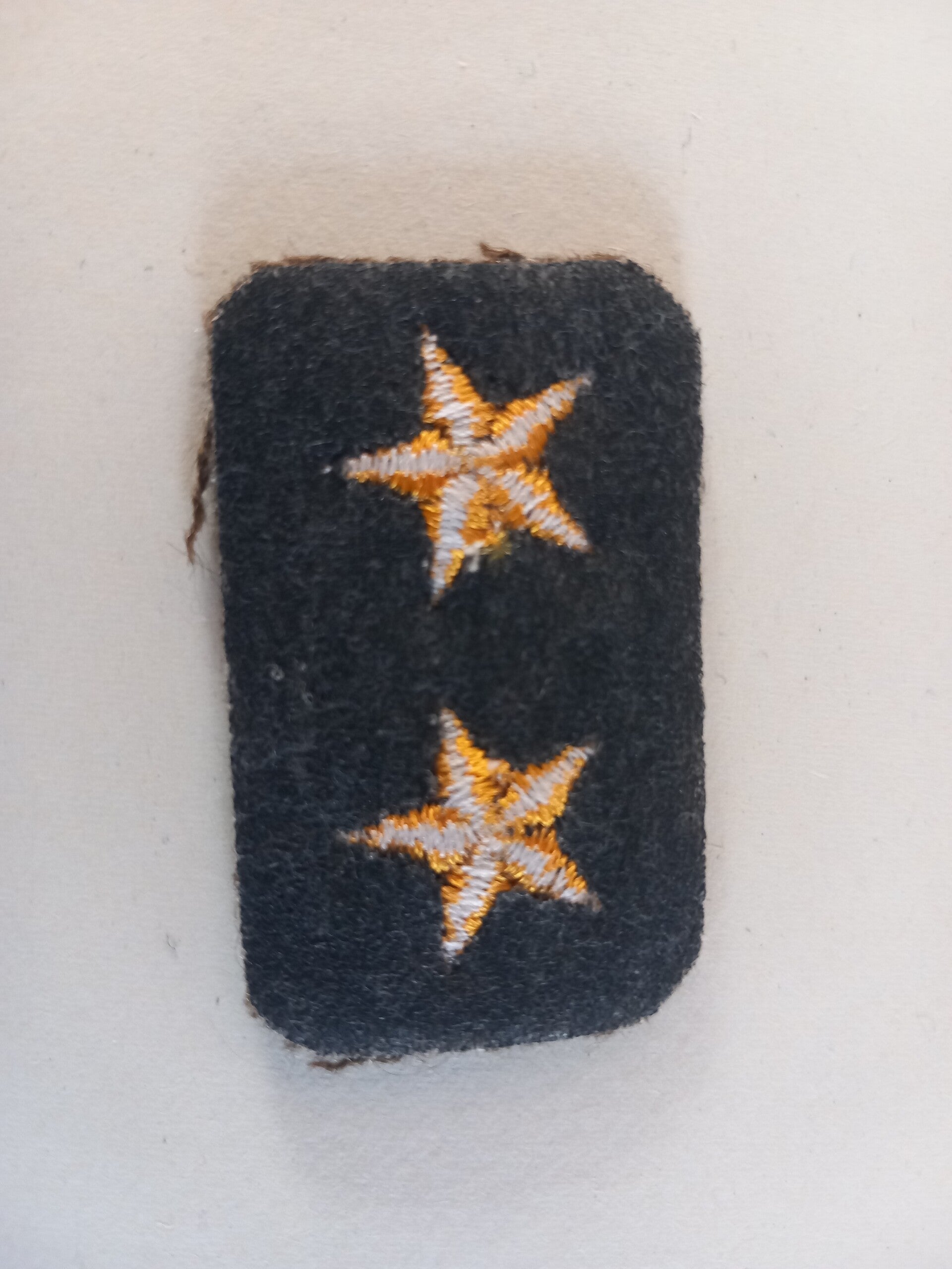 Nederlandse rang sterren. Nederlands Indië periode