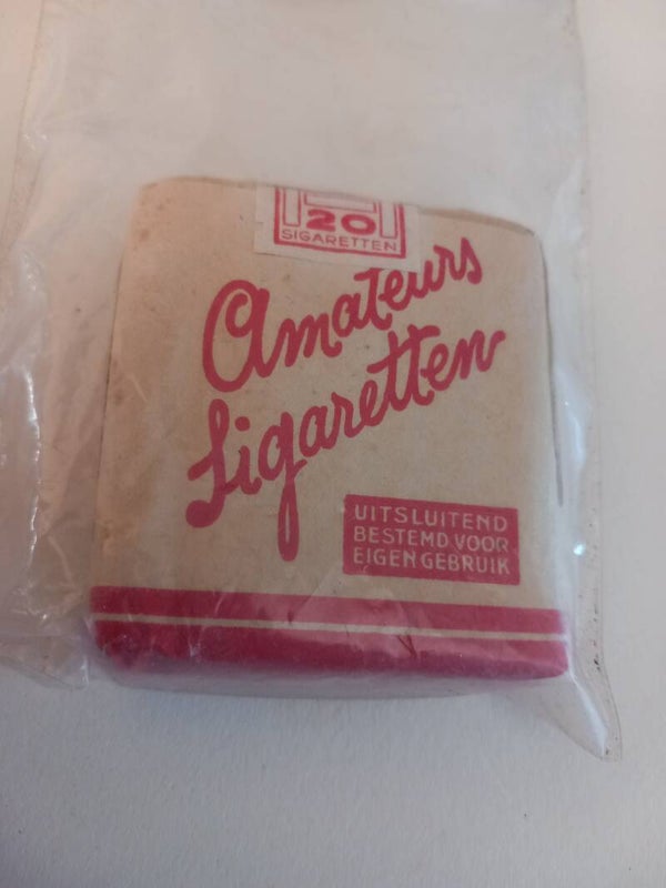 Amateur tabak vol pakje - Tabak dutch ww2