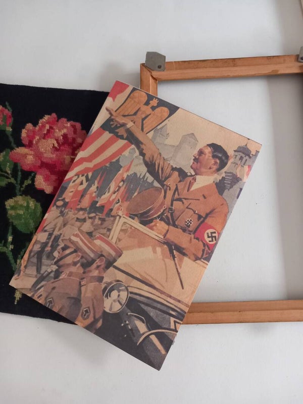 Wissel schilderij Hitler - Change painting Hitler