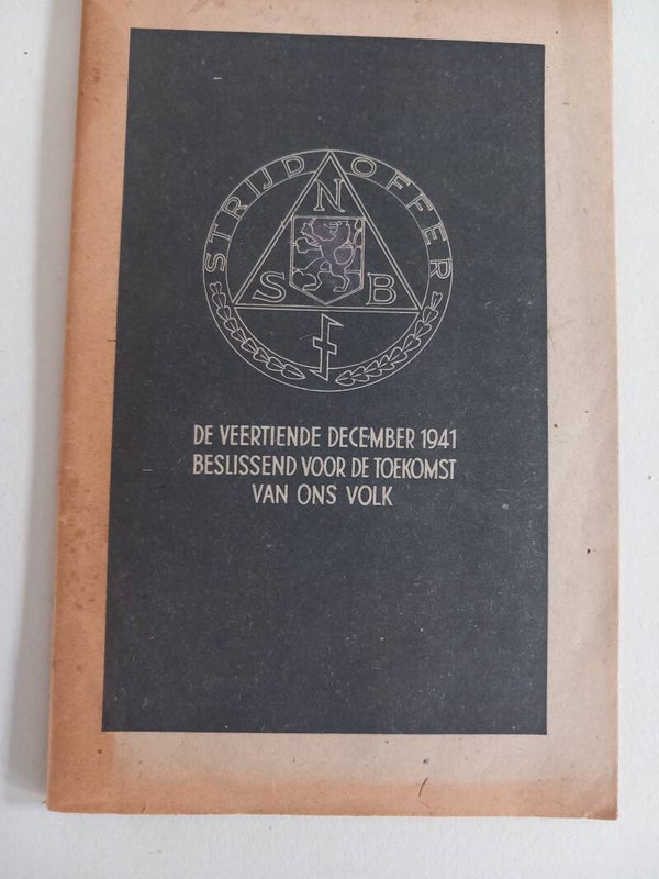 NSB propaganda boekje - Dutch NSB book