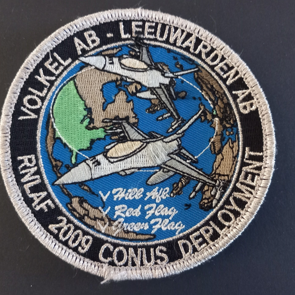 F-16 vlieger patch Leeuwarden -Volkel 2009