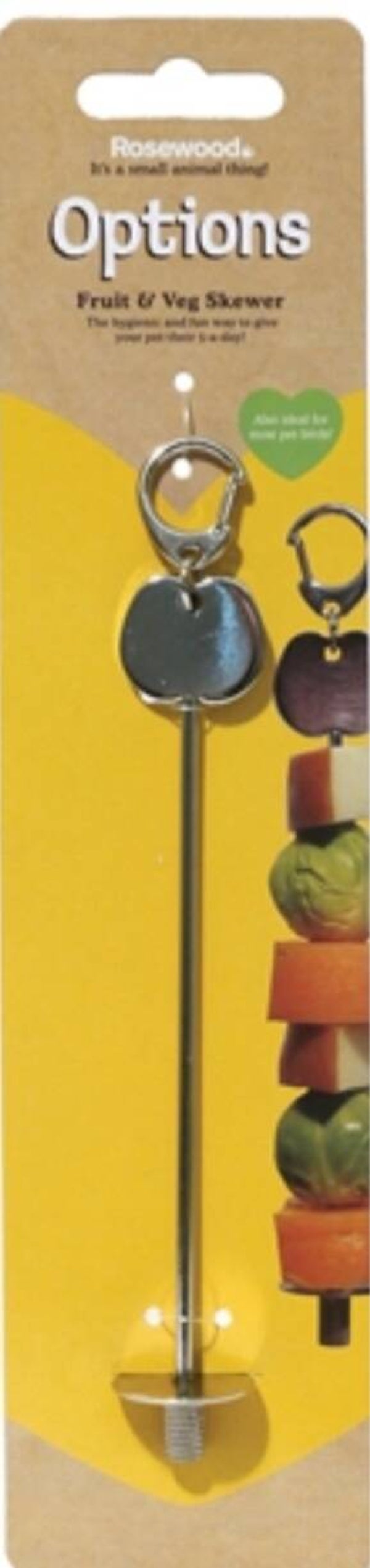 Rosewood fruit en groente spies