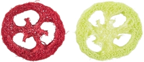 DIY Trixie loofah schijfjes