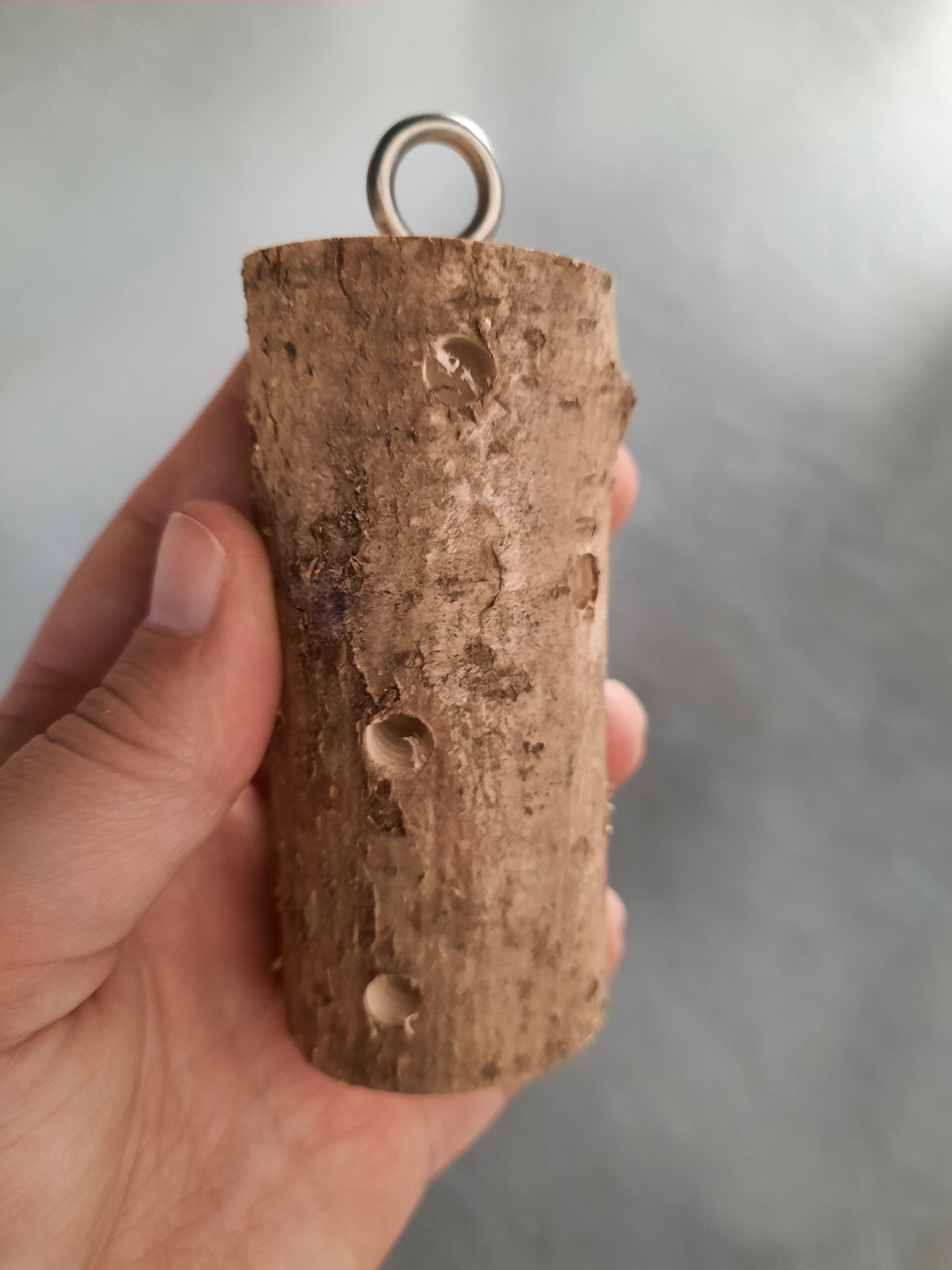 Foerageerspeeltje hazelaarhout