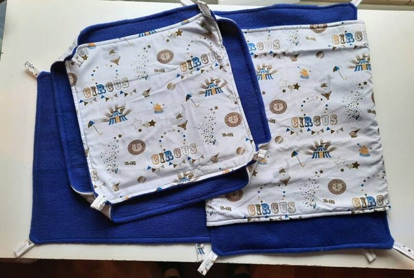 VS circus blauw ratten set