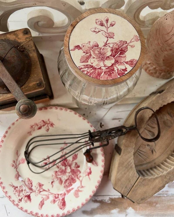 Pot de conservation fleurs de pommier