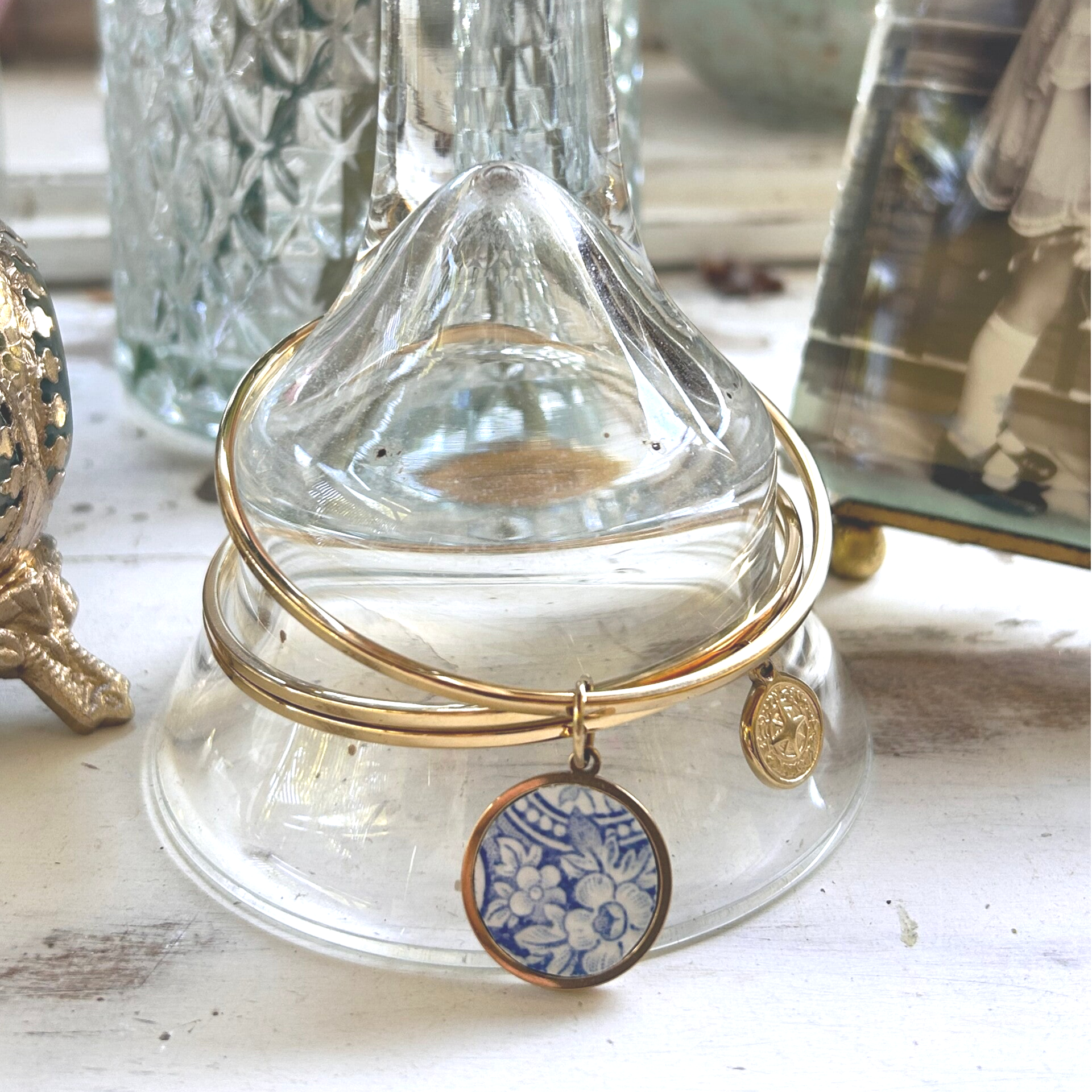 Bracelet semainier - trois joncs - Viviane