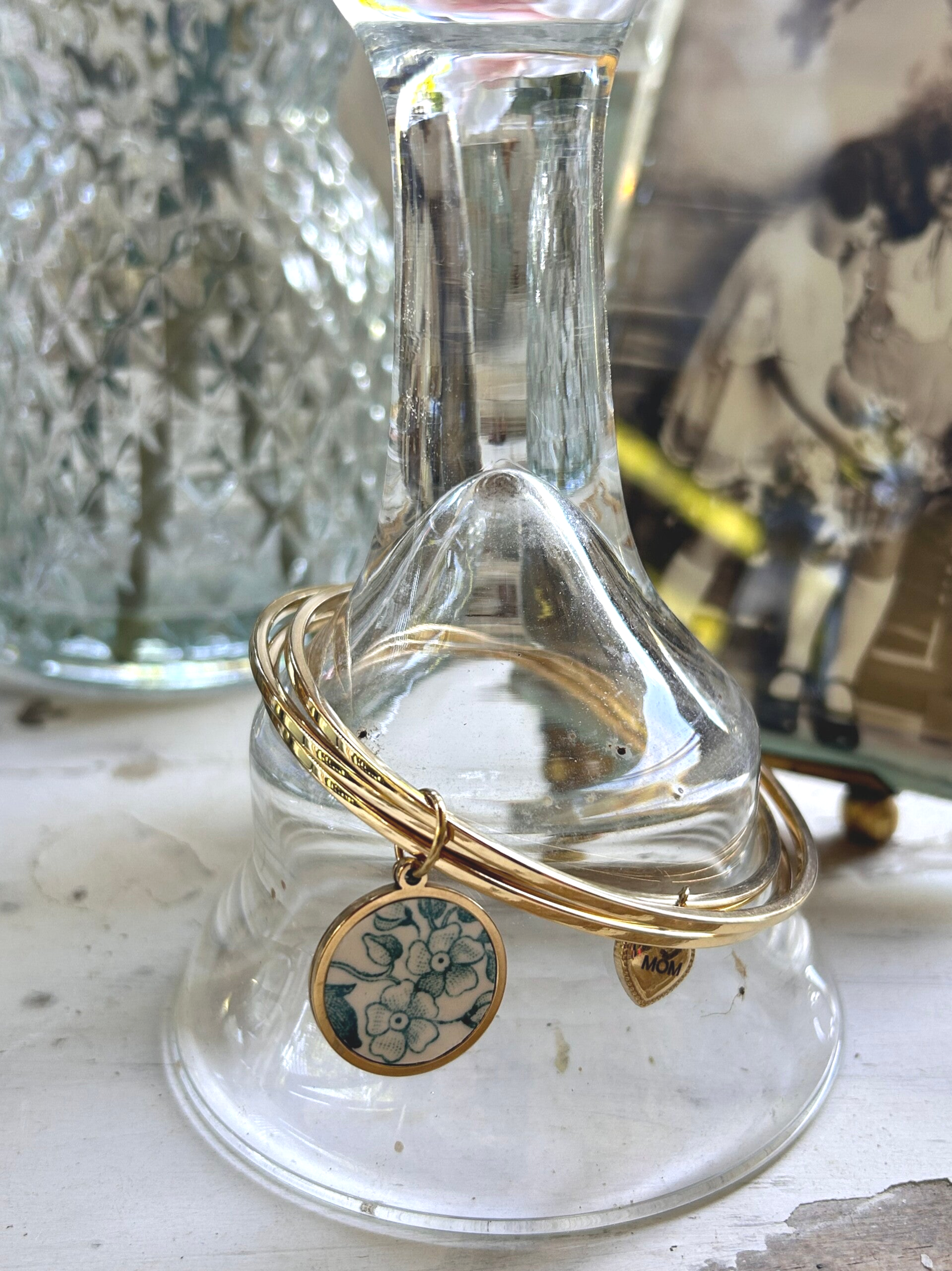 Bracelet semainier - trois joncs - Jeanne