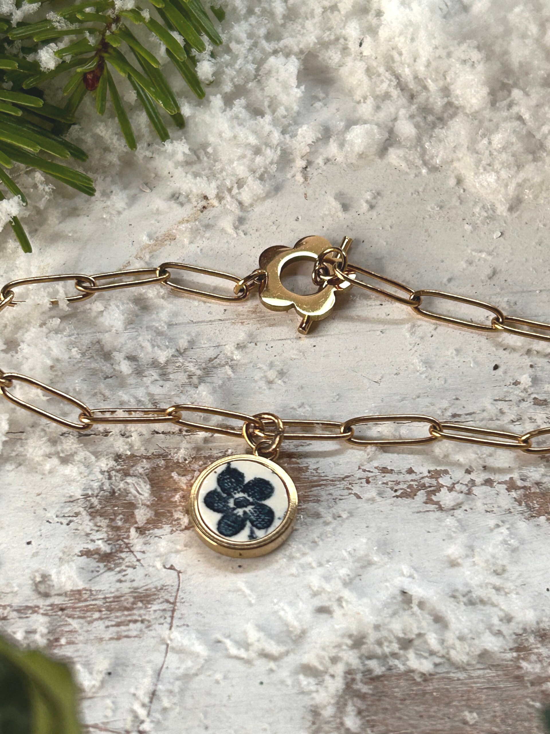 Bracelet fleur - Ciste