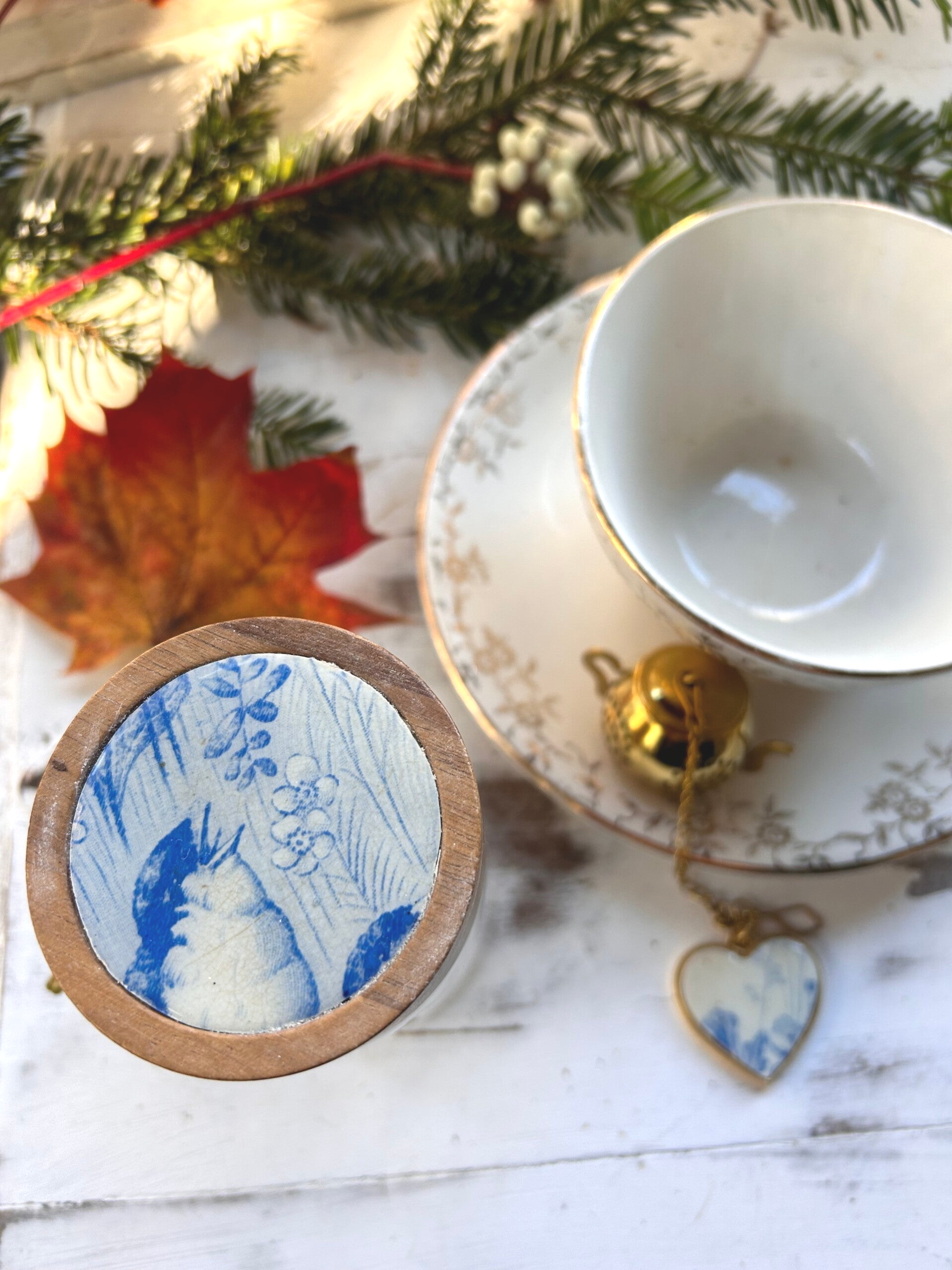 Ensemble pour le thé - Jules Vieillard « oiseau »