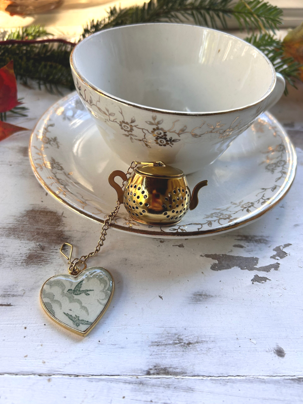 Infuseur à thé - l’hirondelle - Neige de Sarreguemines