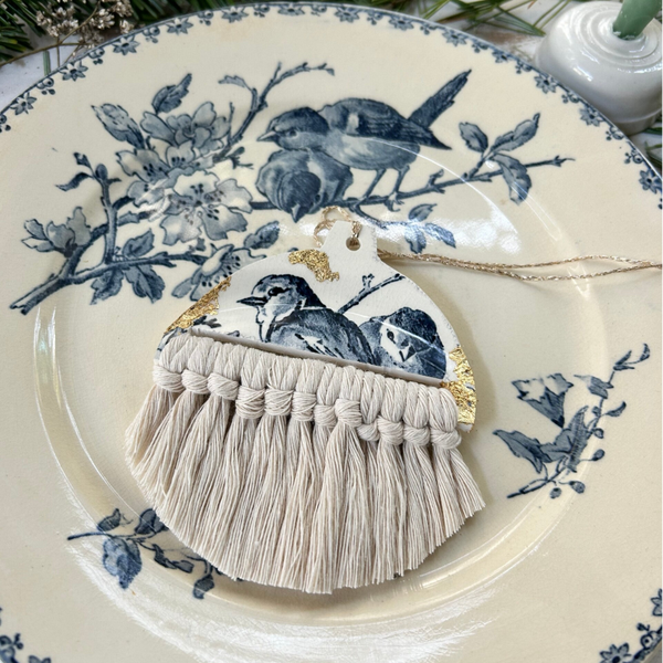 Boule coton faïence