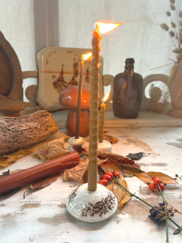 Petit Bougeoir Flamme d’automne