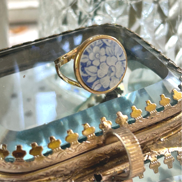 Bague médaillon - Rosalie