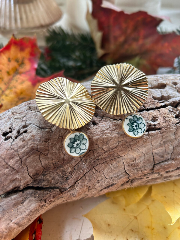 Boucles Rayons dorés - Mignon - Sarreguemines