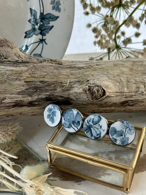 Barrette à cheveux Bordeaux