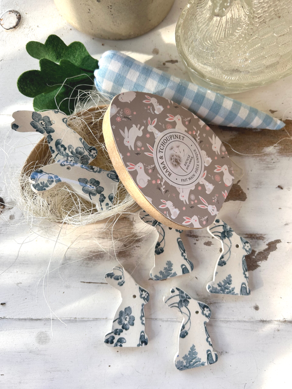 Boîte de 6 lapins Chartres