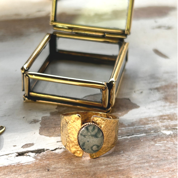 Bague martelée - Lucie