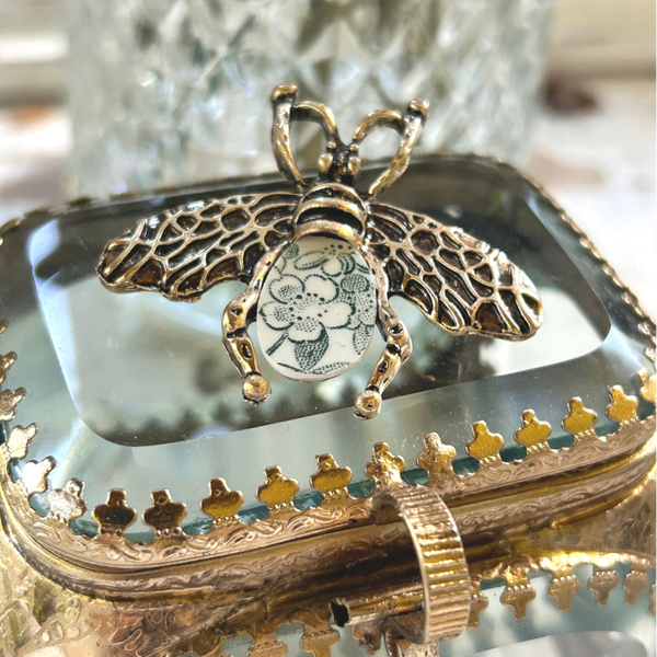Broche Syrphe - Verte