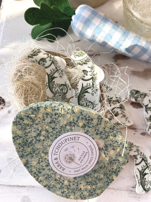 Boîte de  6 lapins louis XVI