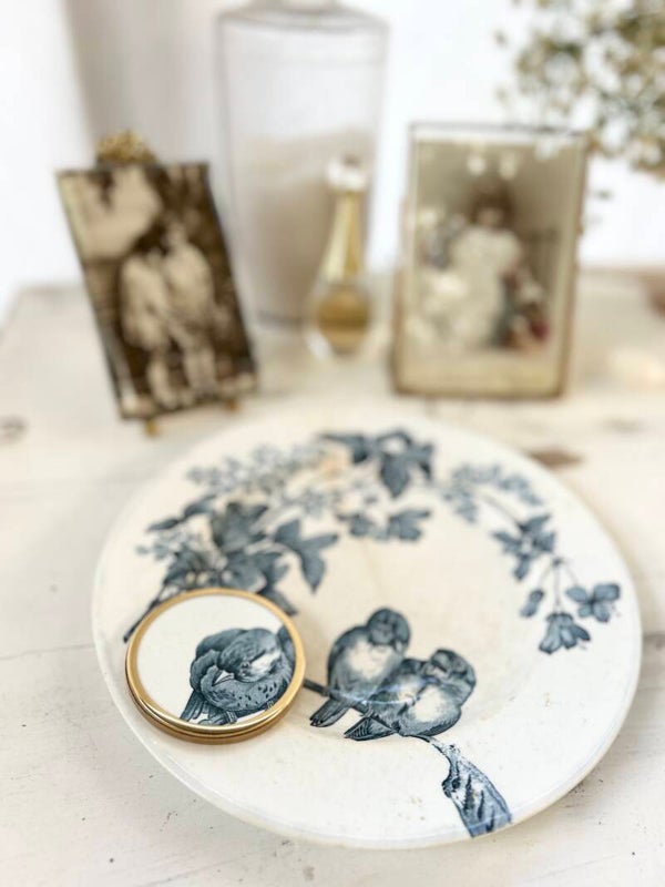 Miroir de poche Longwy