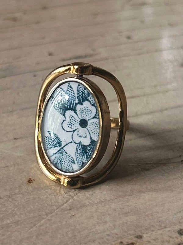 Bague double face