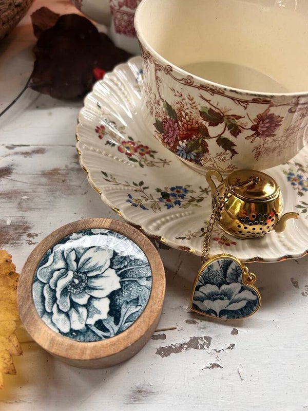 Ensemble pour le thé Jardinière  – Infuseur & pot de conservation