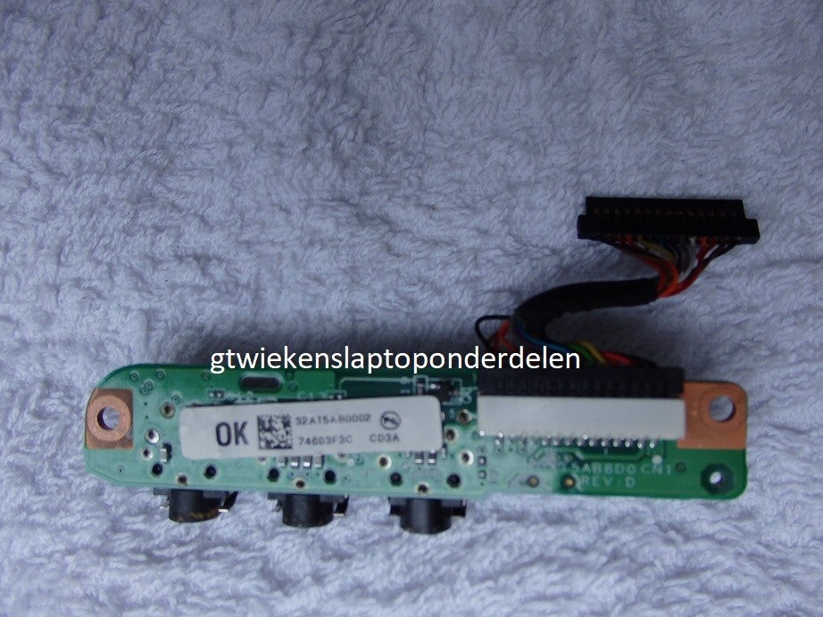 Hp Pavilion DV9700 Audio Sound Board 32AT5AB0002 Gebruikt 22SS107