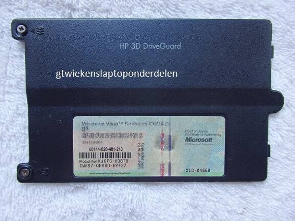 HP Compaq 6715b Afdekplaat Onder Gebruikt 20211709ap