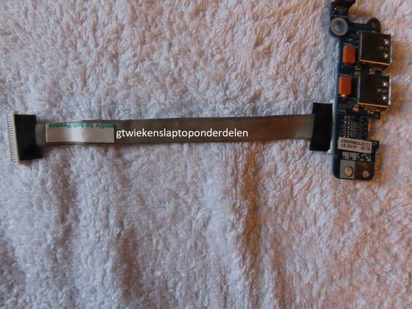 Acer Aspire 5220 5315 met 2X USB poeert USB-poort kaart LS-3551P Gebruikt 22PPP303
