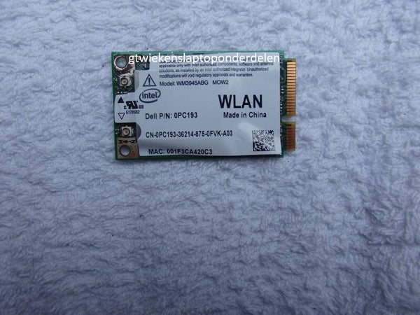 Intel netwerkkaart ANATEL Bluetooth 4.0 WM3945AB Gebruikt 22WW104