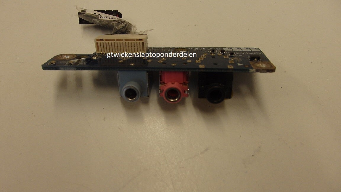 Print met drie keer 3,5 MM Jack  Voor ACER Aspire 7520 gebruikt 20191123p