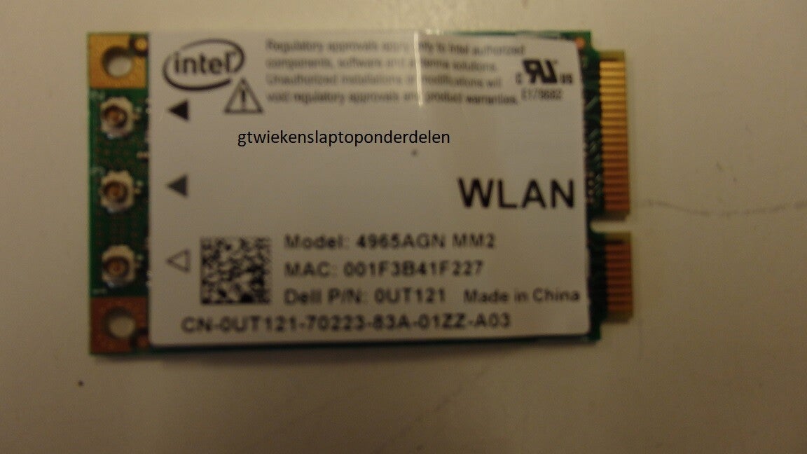 WiFi Moduul DELL PP 18L Gebruikt 20198764045wi