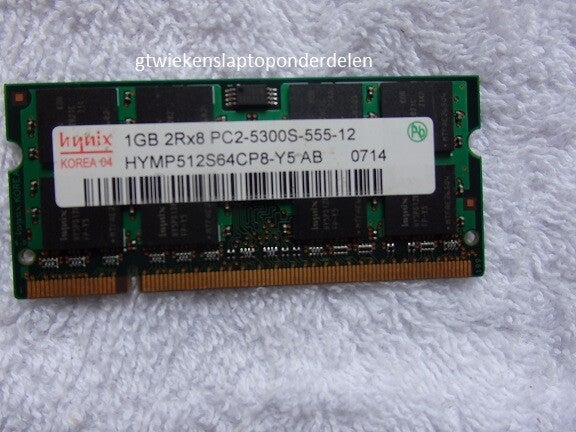 HYNIX Geheugen 1GB 2Rx8 PC2-5300S-555-12 Gebruikt DDR2  202180016