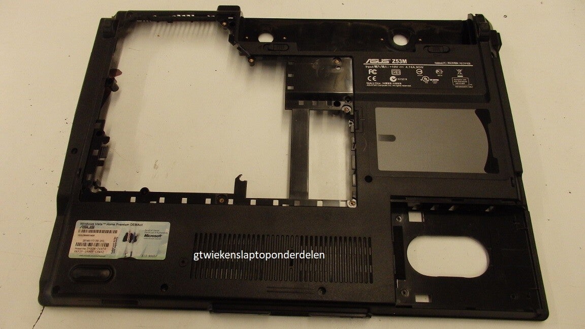 Onderplaat ASUS Z53M Gebruikt  201891037/2
