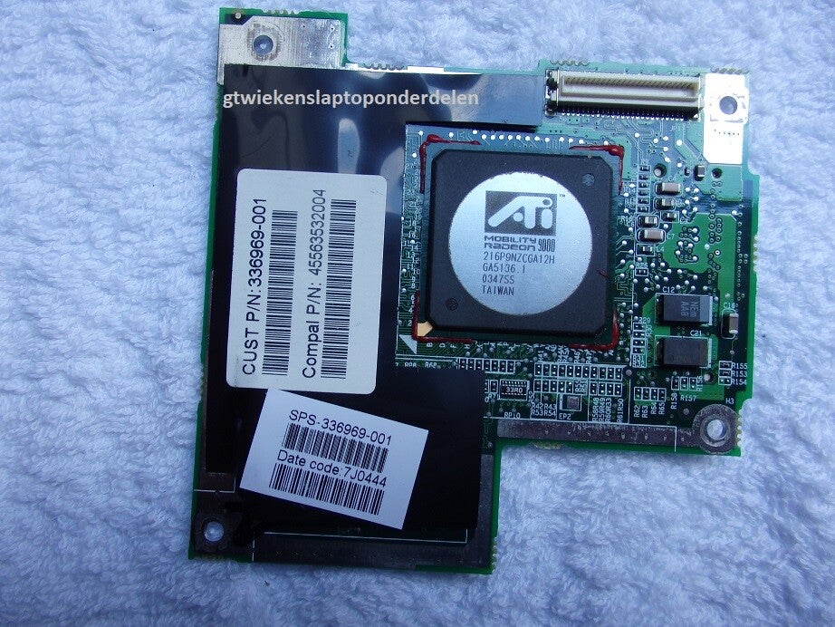 HP Compaq Presario X1000 Grafische Vga Video 32MB 336969-001 Gebruikt 22CCC100