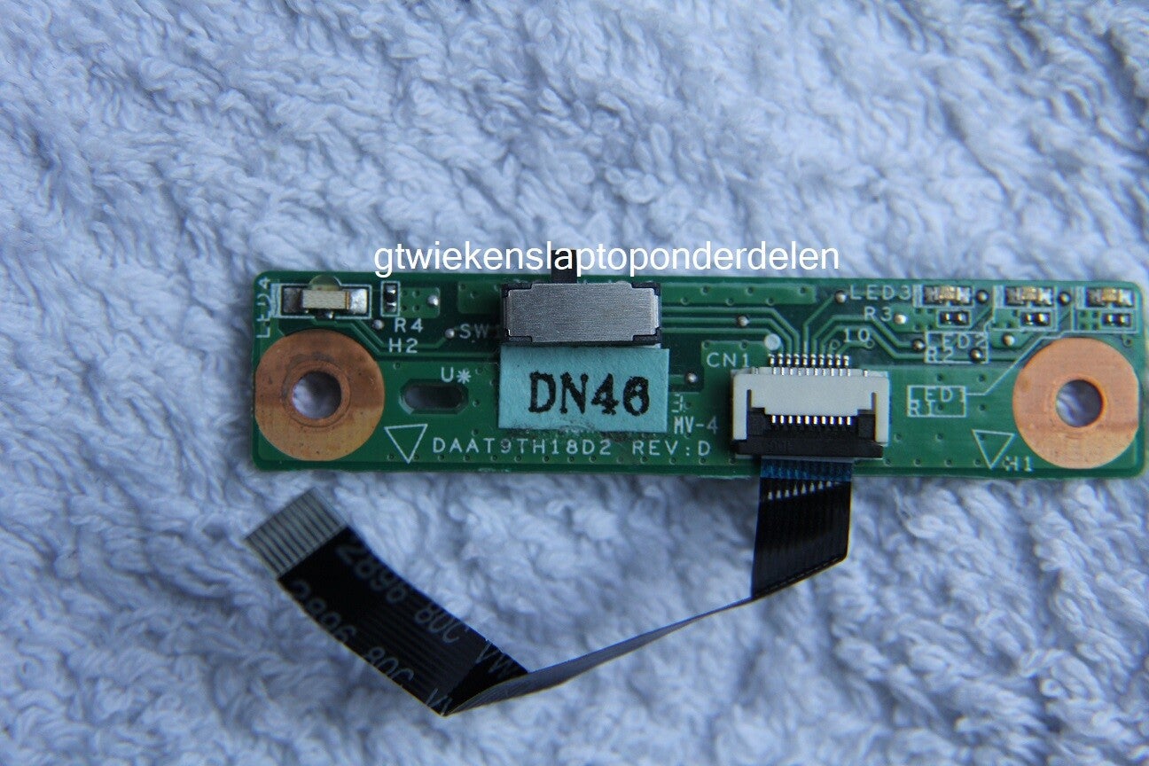 HP DV9000 DV9830US  WiFi switch Print  kabel DAAT9TH18D2 Gebruikt 22NN132pr