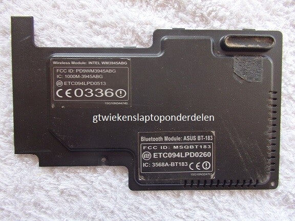 ASUS A6J Afdekplaat onder Gebruikt 20211753ap