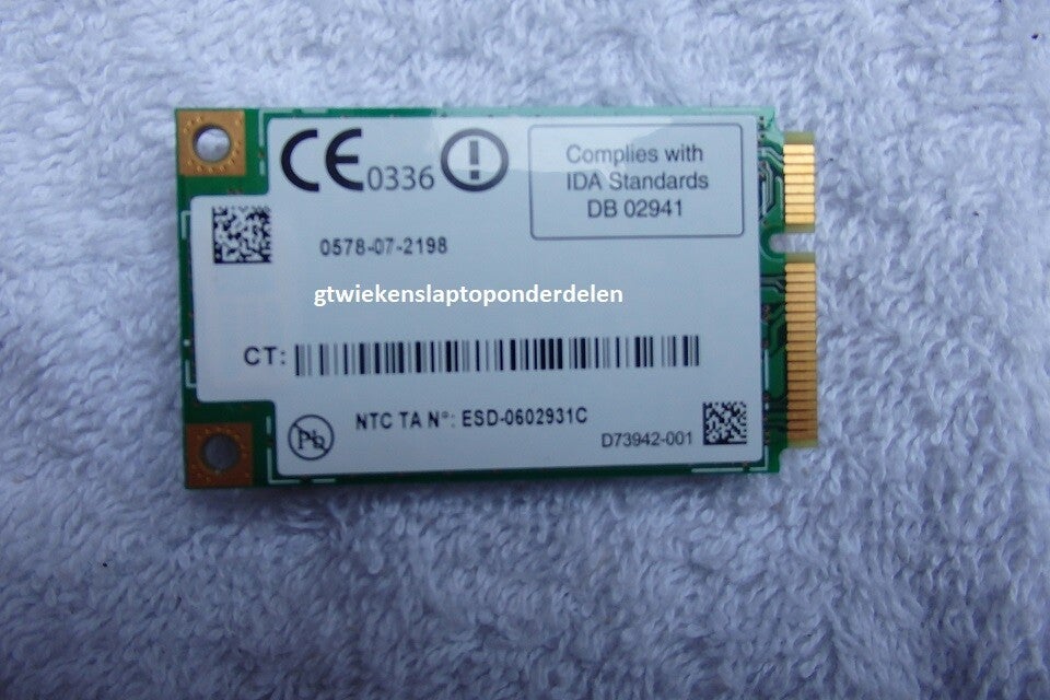 Sony Vaio NR 323 WiFi Moduul Gebruikt 22S105