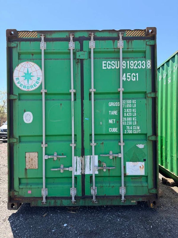 40FT HC Evergreen cargo worthy 030