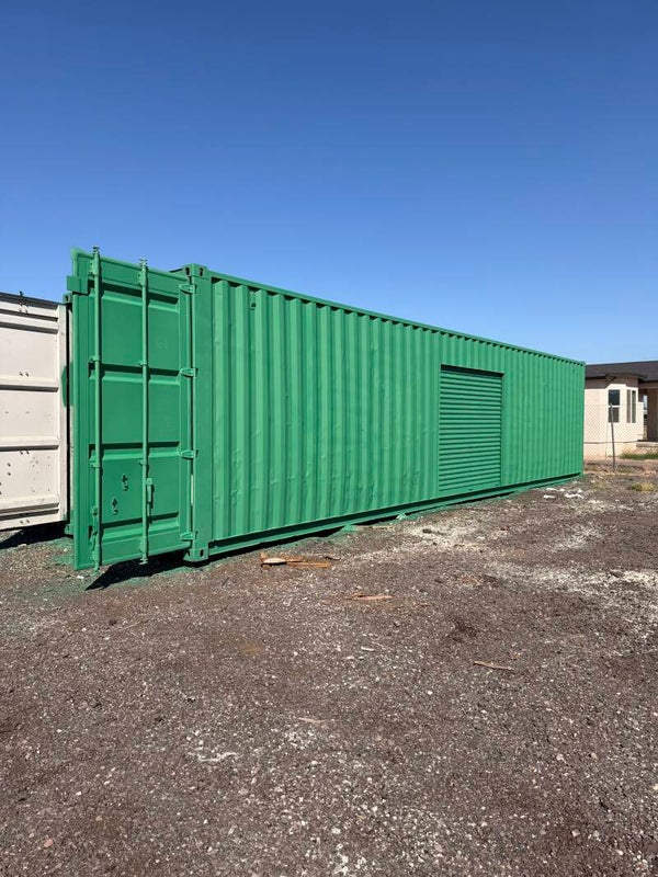 40ft HC With Roll Up Door / Painted (BY ORDER )
