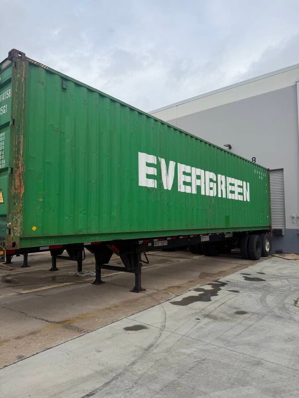 40FT HC Evergreen cargo worthy 030