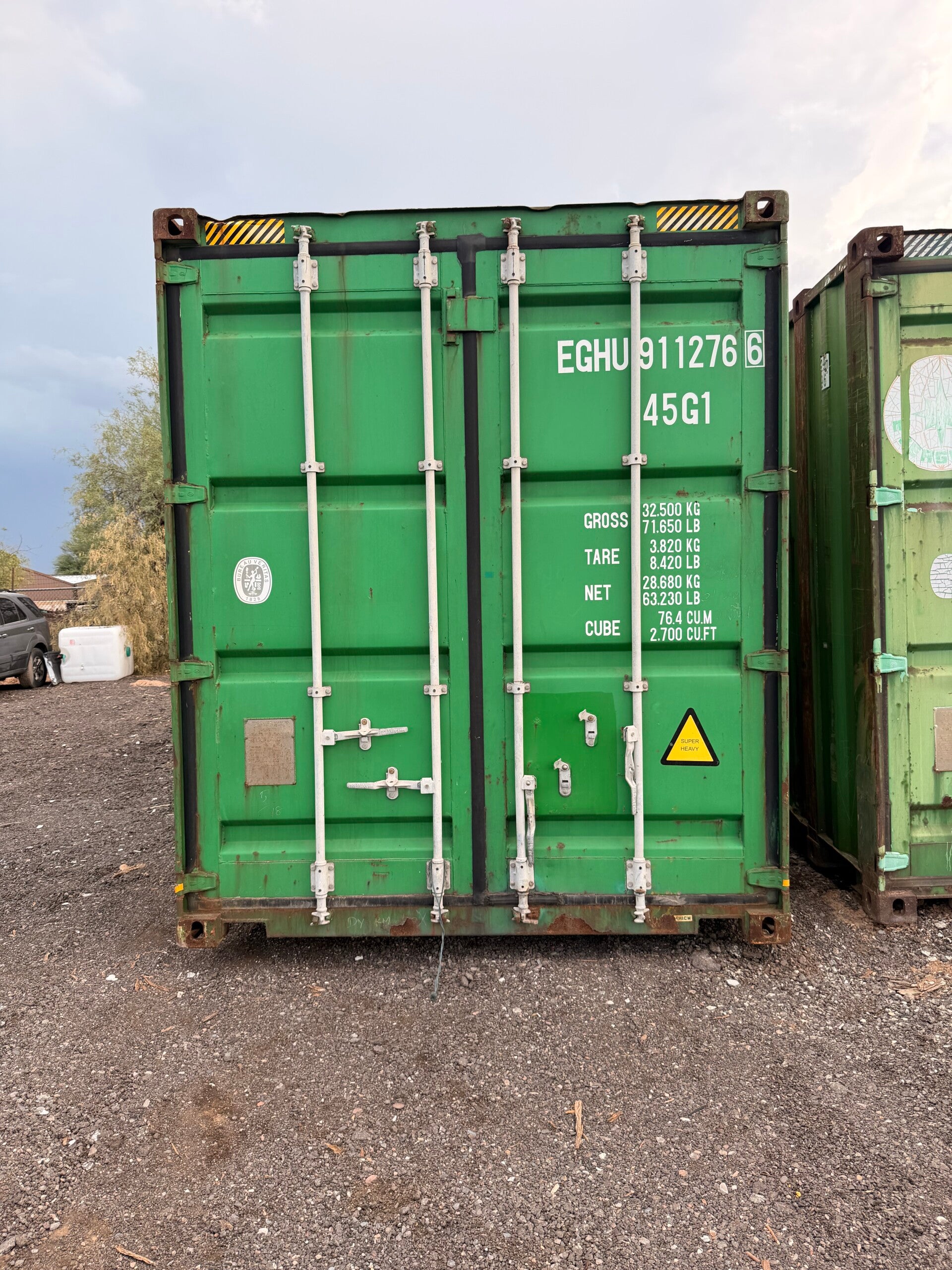 40FT HC Evergreen Cargo Worthy 029