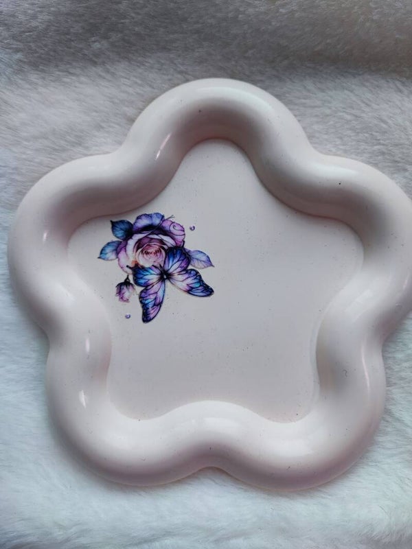 Vide poche décoratif papillon