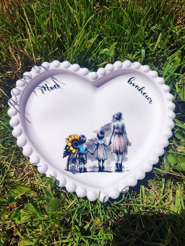 Vide poche coeur "mon bonheur"