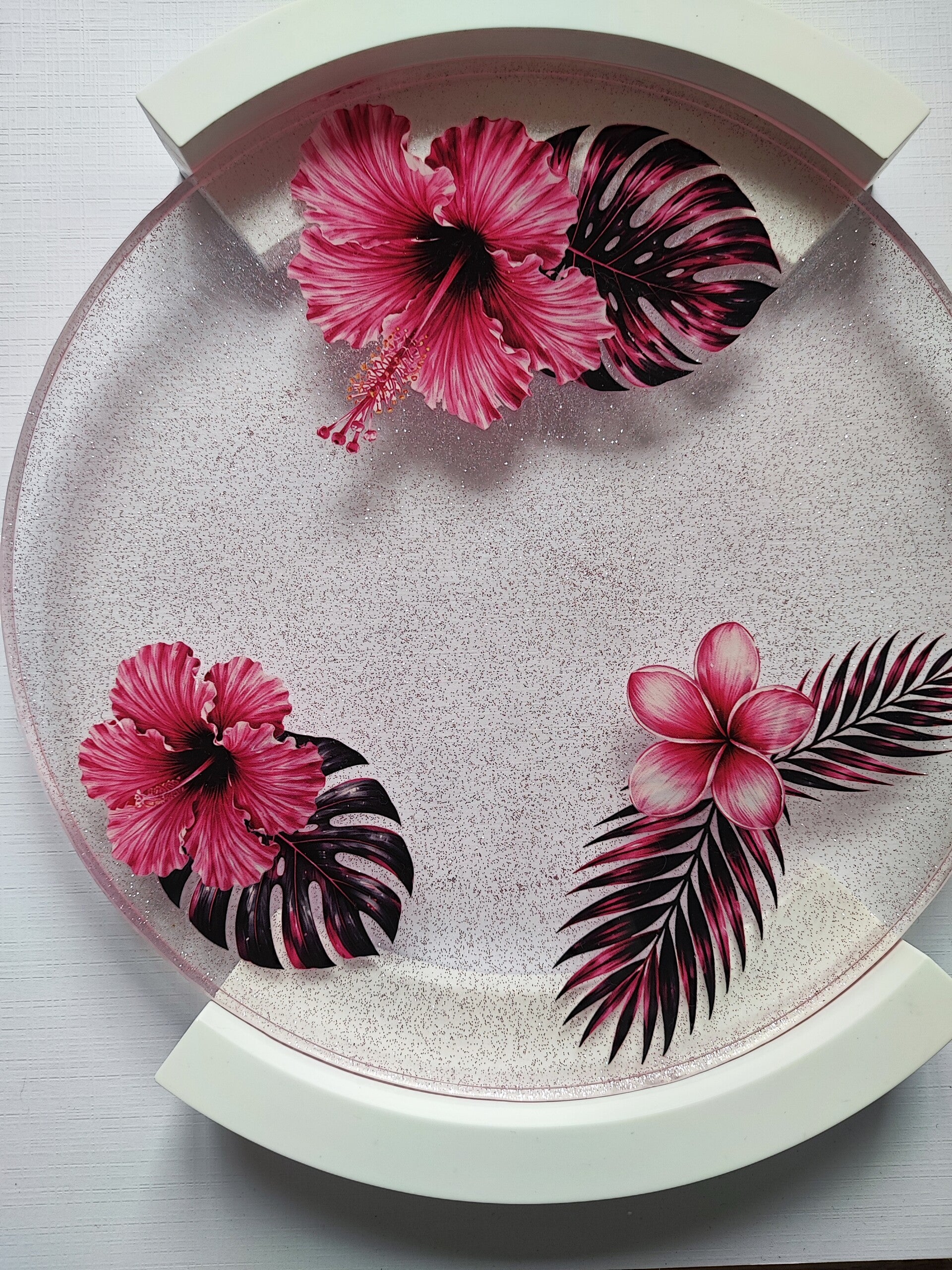 Plateau fleurs
